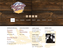 Tablet Screenshot of highlandshollow.com